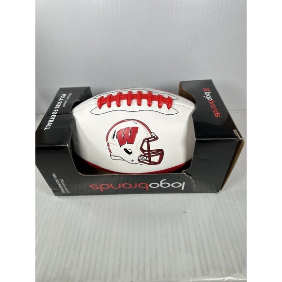 Wisconsin Stadium Full-Size Football Official NCAA Licensed by Logo Brands NEW - Picture 3 of 4